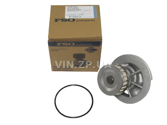 Насос водяной помпа FSO Ланос, Нексия, Авео, с 8-ми клапанным двигателем 1.5 л, 96352648