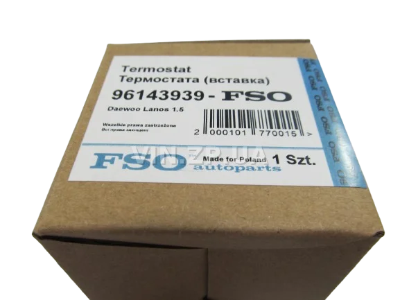 Вставка термостата FSO Ланос Авео Нексия Лачетти 96143939 5