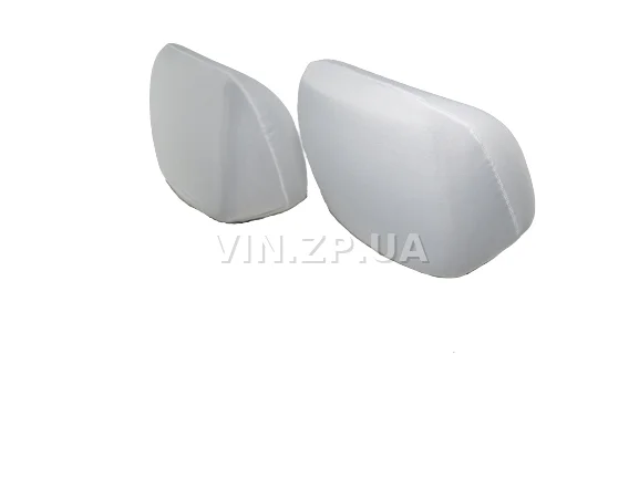 Чехлы на подголовники VRN белые "SPARCO", комплект 2 шт 2