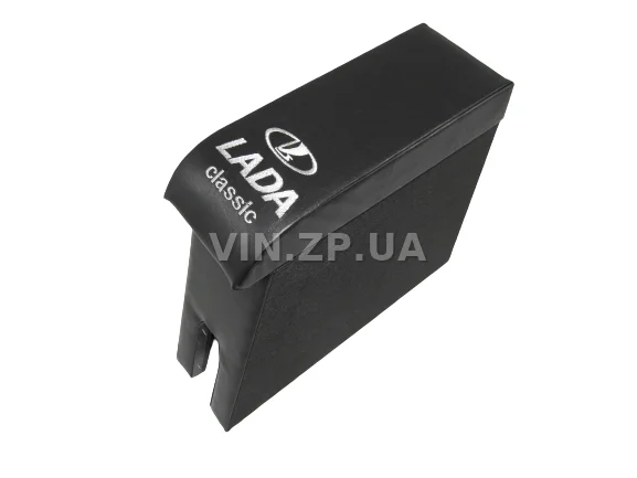 Подлокотник органайзер VRN ВАЗ 2101, 2102, 2103, 2106, черний с вышивкой "Lada Classic" 2