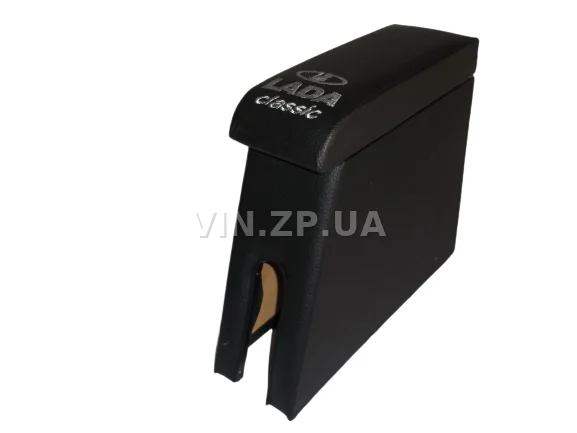 Подлокотник органайзер VRN ВАЗ 2101, 2102, 2103, 2106, черний с вышивкой "Lada Classic"