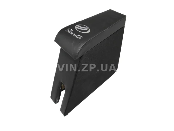 Подлокотник органайзер VRN ЗАЗ 1103 Славута, черний с вышивкой "Slavuta "