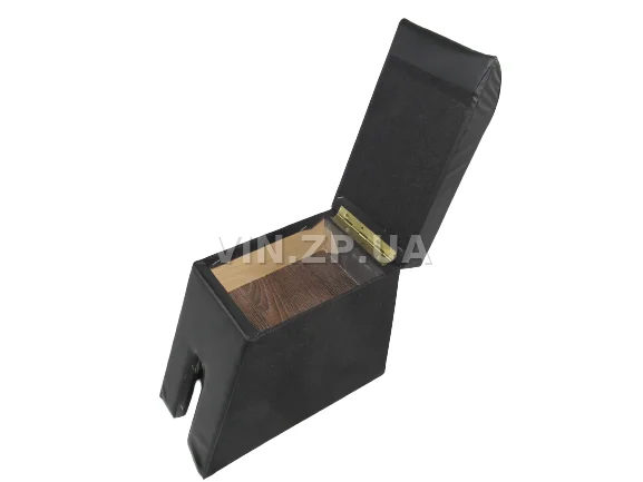 Подлокотник органайзер VRN Шевроле Авео Т 200, Т 250, черный с вышивкой "Chevrolet Aveo" 4