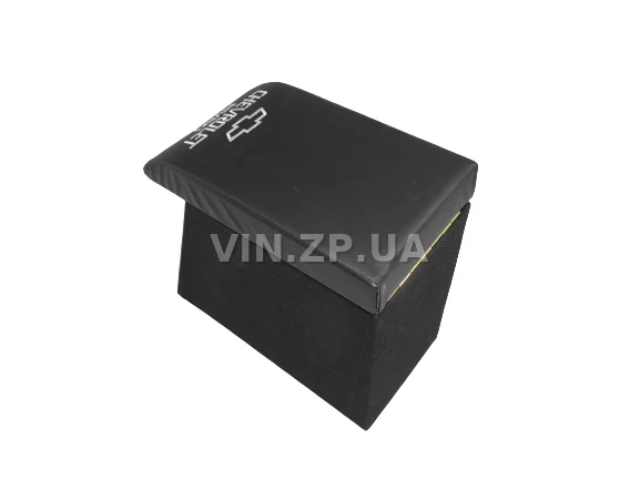 Подлокотник органайзер VRN Шевроле Авео Т 200, Т 250, черный с вышивкой "Chevrolet Aveo" 5