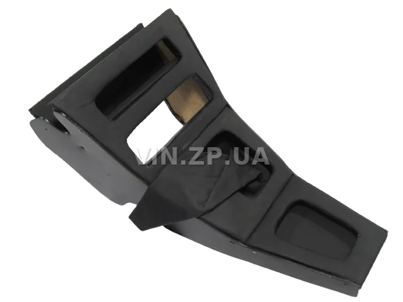 Консоль КПП ВАЗ 2101, 2102, с полкой тоннеля и чехлом для ручки КПП, чёрная АВТОПЛАСТ