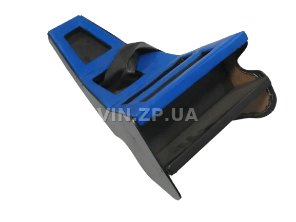 Консоль КПП ВАЗ 2101, 2102, с полкой тоннеля и чехлом для ручки КПП, сине-чёрная АВТОПЛАСТ 2