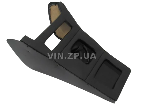 Консоль КПП ВАЗ 2103, 2106, с полкой тоннеля и чехлом для ручки КПП, чёрная АВТОПЛАСТ