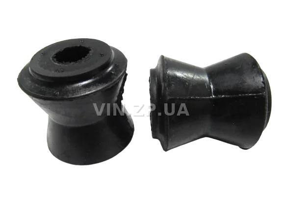 Втулки реактивных тяг штанг ВАЗ 2121, 21213, 21214, 2123 AWEL к-кт 10шт, резина 2121-2919042 3