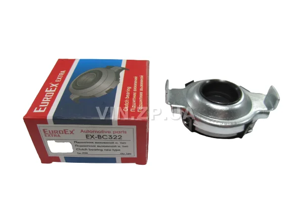 Подшипник выжимной EuroEx ВАЗ 2108, 2109, 21099, 1117, 1118, 1119, 2110, 2111, 2112, 2170, 2171, 2172, 2190, 2192, 2194, нового образца