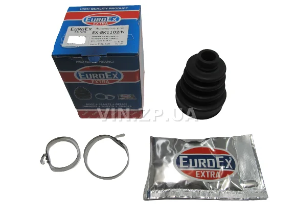 Пыльник ШРУС Таврия 1102 ,1103, 1105, Сенс, внутренний ремкомплект нового образца,  с хомутами и смазкой EuroEx