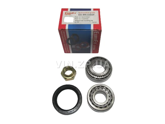 Ремкомплект подшипник ступицы EuroEx Таврия 1102, 1103, 1105, задней, подшипник 7204 и 7205, сальник, гайка