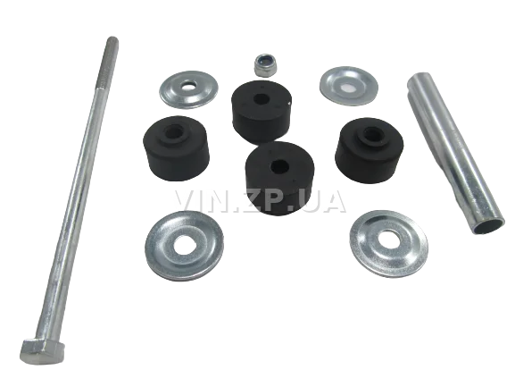 Стойка стабилизатора CRB Ланос, Сенс, Нексия, Лачетти 1.6-1.8, Эсперо, в сборе с втулками, OEM 90009367 3