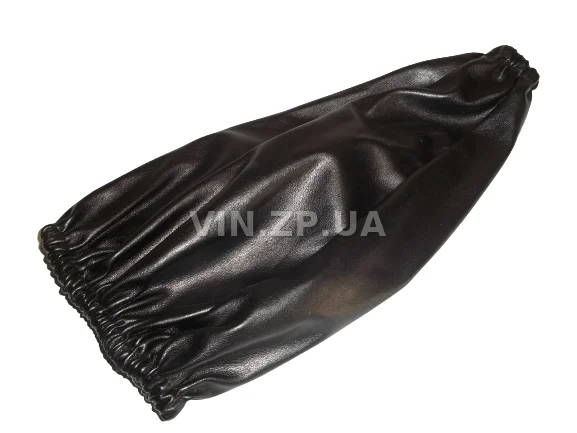 Чехол ручки КПП VRN ВАЗ 2108, 2109, 21099 черный эко-кожа