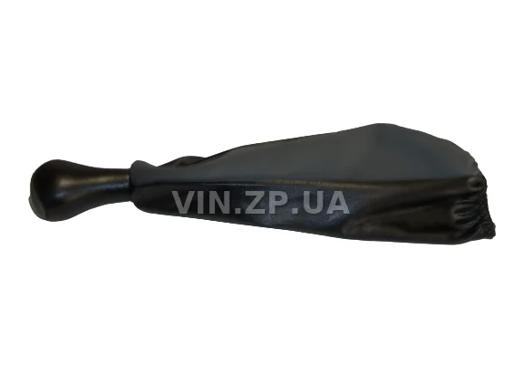 Ручка КПП VRN ВАЗ 2101, 2102, 2103, 2104, 2105, 2106, 2107, с чехлом, эко-кожа черно-серая