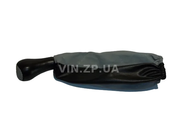 Ручка КПП VRN ВАЗ 2108, 2109, 21099, с чехлом, эко-кожа черно-серая