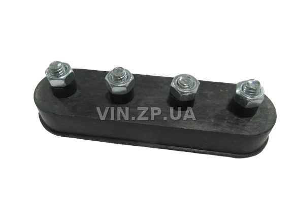 Болт номерного знака со светоотражателем,  красный+жёлтый ELEGANT М 4 х 15 х 1.25, к-кт 4шт 2