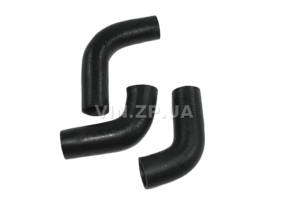 Патрубок радиатора РЕМ УАЗ 469, 3151, 2206, 3306, 3741, 3962, охлаждения, комплект 3шт 1