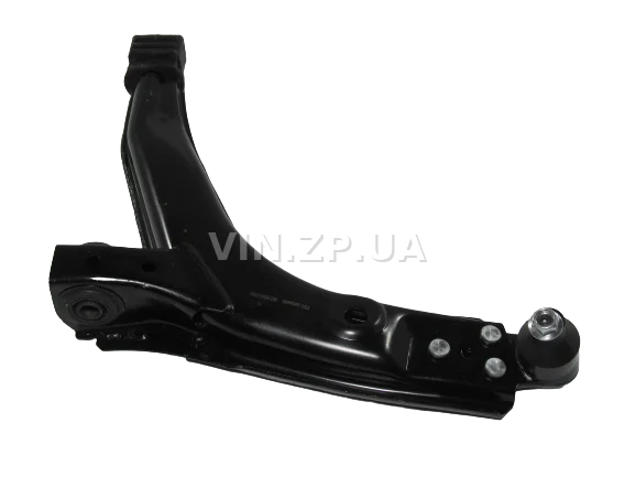 Рычаг FSO Ланос, Сенс, Нексия, передний левый, в сборе с сайлентблоками, OEM 96218397 4