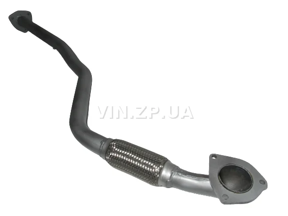 Труба приемная Ланос 1.5 Евро-2 ВИДЕКС под вертикальный катализатор, длинная  OEM TF69Y0-1203010-22 6