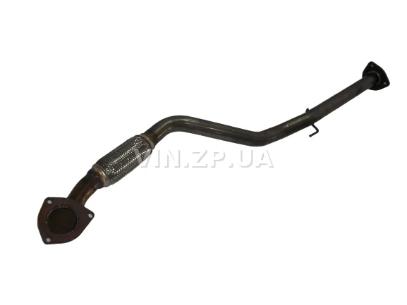 Труба приемная Ланос 1.5 Евро-2 ВИДЕКС под вертикальный катализатор, длинная  OEM TF69Y0-1203010-22