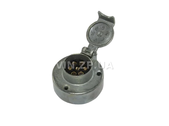 Разъем прицепа фаркопа  "мама",  металл, гальваническое покрытие ВЗА 4