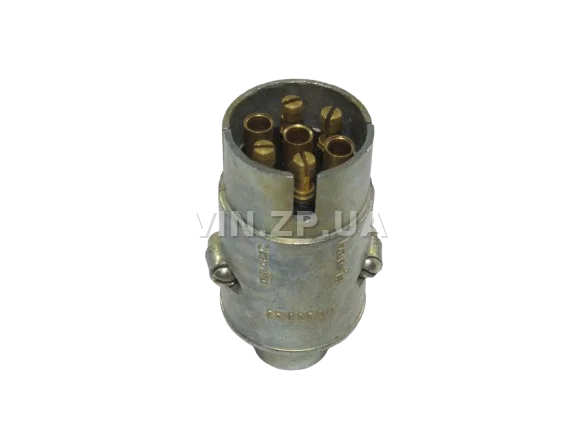 Разъем прицепа фаркопа  "папа",  металл, гальваническое покрытие ВЗА 4