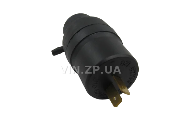 Насос бачка омывателя EuroEx ВАЗ 2108, 2109, 2114, 2115, 2110, ГАЗ 3110, 3302, 2217, 2705, 3110, 31105, нового образца, черный 3