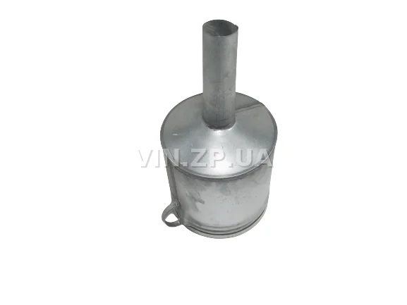 Лейка топливная 3.0л, носик d 33мм вертикальный ВИДЕКС бензин, дизель, с сеткой-фильтром, оцинкованная В-2 2