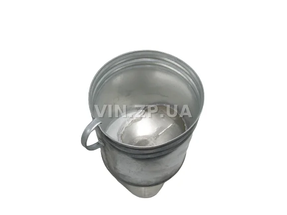 Лейка топливная 3.0л, носик d 33мм вертикальный ВИДЕКС бензин, дизель, с сеткой-фильтром, оцинкованная В-2 4