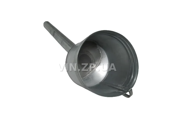 Лейка топливная 3.0л, носик d 33мм прямой под углом 45 гр ВИДЕКС бензин, дизель, с сеткой-фильтром, оцинкованная В-1 4