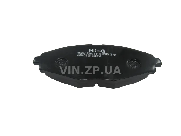 Колодки тормозные передние HI-Q Ланос, Сенс, Матиз, R13", комплект 4шт, 96316582 2