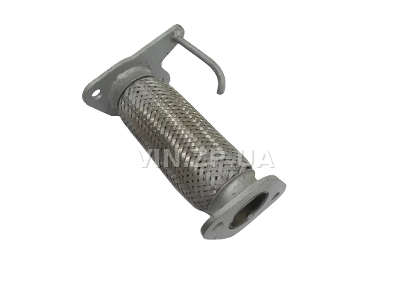 Гофра приемной трубы с фланцами Ланос 1.4, Сенс 1.4 UnivEX 2-слойная TF698P-1203100 3