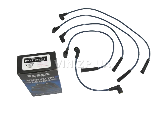 Провода Высоковольтные TESLA Silicone ВАЗ 2108-21099 2110 Карбюратор T356S 4