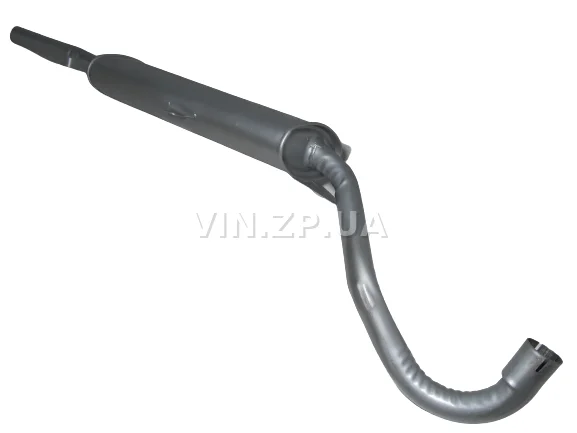 Глушитель ВАЗ 2104 ТЕКС  задний, с кронштейном для усиления трубы 4