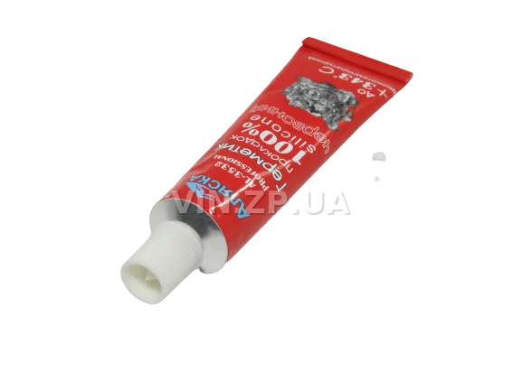 Герметик силиконовый 32гр АЛЯСКА красный 4