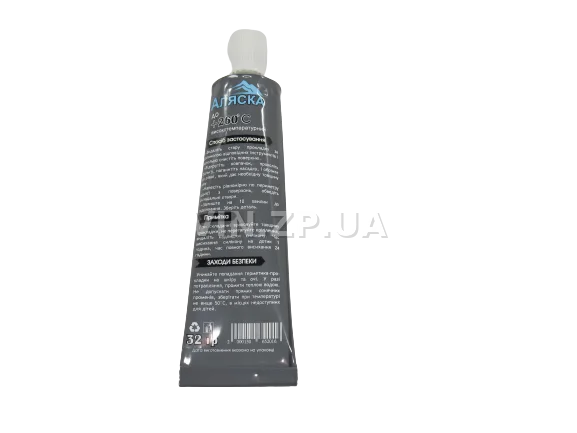 Герметик силиконовый 32гр АЛЯСКА чёрный 4