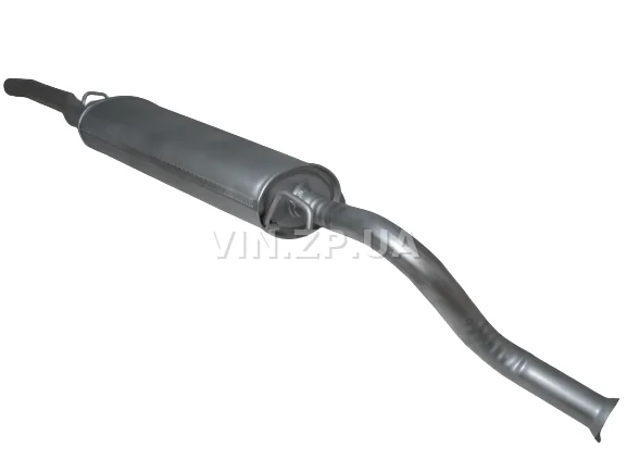 Глушитель ВАЗ Богдан 2110, 2111 ТЕКС задний, адаптирован под замену квадратного, двойная прокатка швов 5