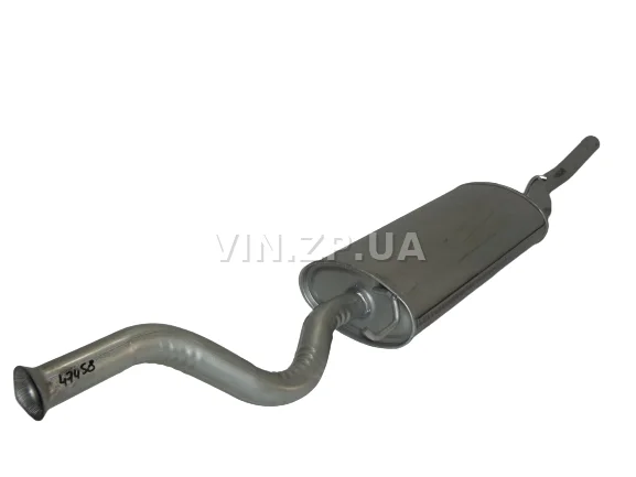 Глушитель ВАЗ Богдан 2110, 2111 ТЕКС задний, адаптирован под замену квадратного, двойная прокатка швов