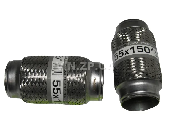 Гофра глушителя и приемной трубы 55 х 150 EuroEx 2-х слойная 3
