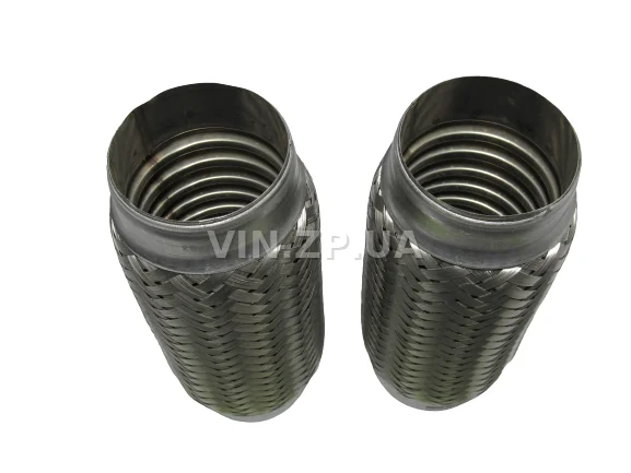 Гофра глушителя и приемной трубы 64 х 200 EuroEx 2-х слойная 2