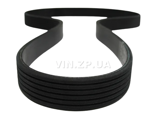 Ремень генератора FSO Сенс 1,4 дв. МеМЗ-317, с ГУРом и кондиционером, ручейковый, 1045мм 4