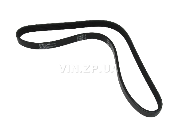 Ремень генератора FSO Ланос 1.5 л, без ГУР-870мм , OEM 96144932 2