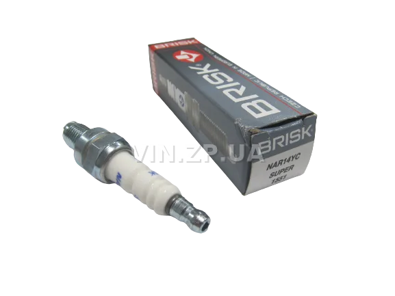 Свеча Зажигания Brisk Super 4-тактные Скутеры Мопеды Альфа Дельта 1шт NAR14YC