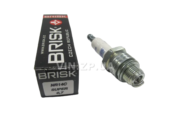 Свеча Зажигания Brisk Super 2-тактные Скутеры Honda Dio Yamaha Jog 1шт NR14C