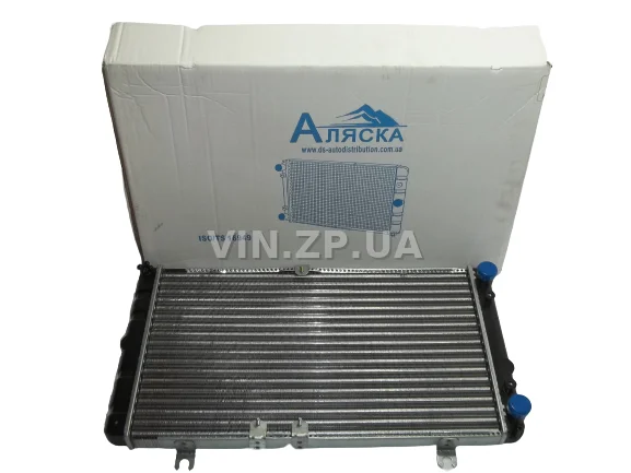 Радиатор охлаждения АЛЯСКА ВАЗ 1117, 1118, 1119 алюминиевый