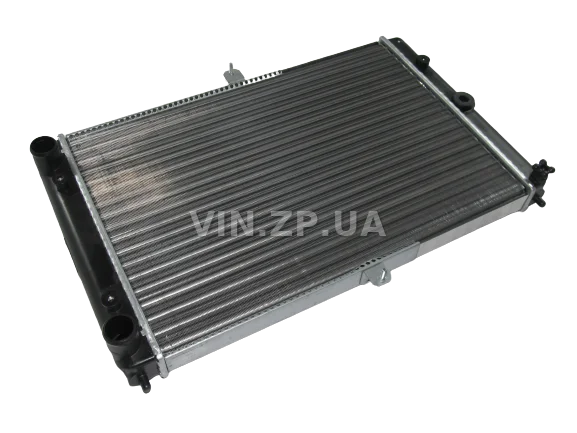 Радиатор охлаждения АЛЯСКА ВАЗ 2108, 2109, 21099, 2113, 2114, 2115, алюминиевый, универсальный инжектор + карбюратор 3