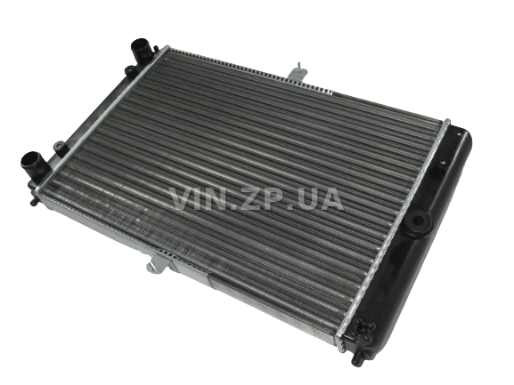 Радиатор охлаждения АЛЯСКА ВАЗ 2108, 2109, 21099, 2113, 2114, 2115, алюминиевый, универсальный инжектор + карбюратор 4
