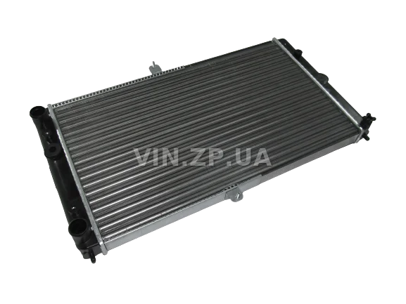 Радиатор охлаждения АЛЯСКА ВАЗ 2110, 2111, 2112, алюминиевый, универсальный инжектор + карбюратор 2