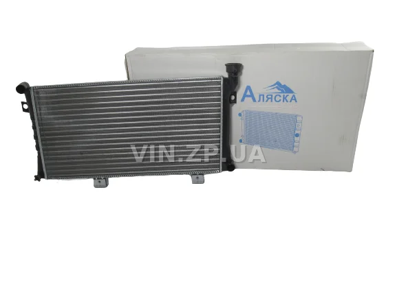 Радиатор охлаждения АЛЯСКА ВАЗ 2121, 21213, 21214, 2131, алюминиевый