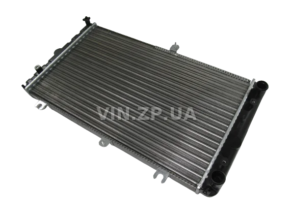 Радиатор охлаждения АЛЯСКА ВАЗ 2170, 2171, 2172, алюминиевый 3